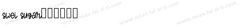swei sugar字体转换